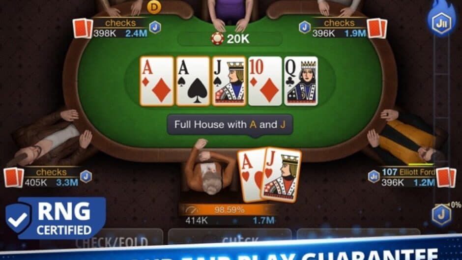 Скриншот 1 из Poker Game: World Poker Club