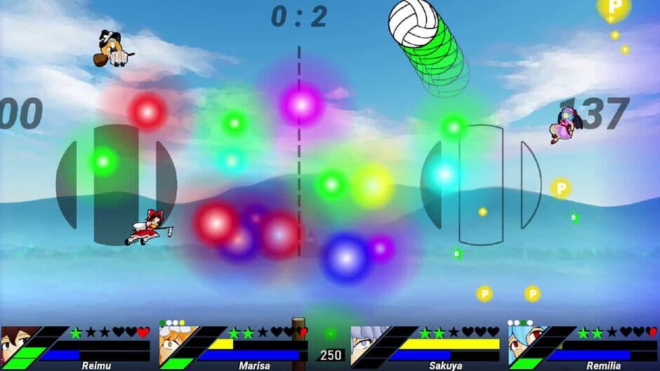 Скриншот 4 из Touhou Volleyball Danmaku
