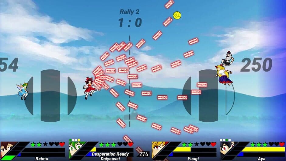 Скриншот 7 из Touhou Volleyball Danmaku