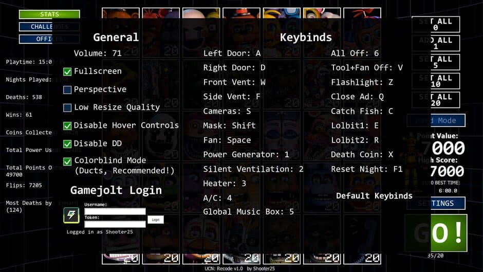Скриншот 2 из Ultimate Custom Night: Recode