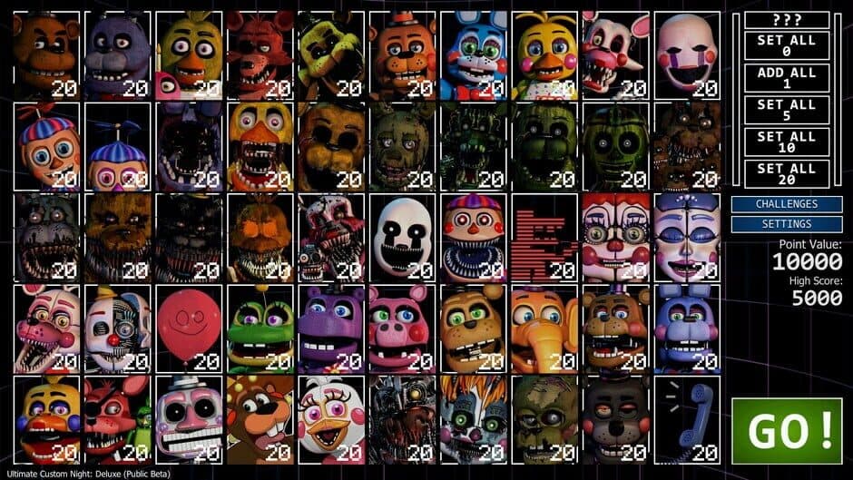 Скриншот 1 из Ultimate Custom Night: Deluxe