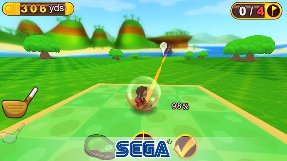 Скриншот 1 из Super Monkey Ball: Sakura Edition