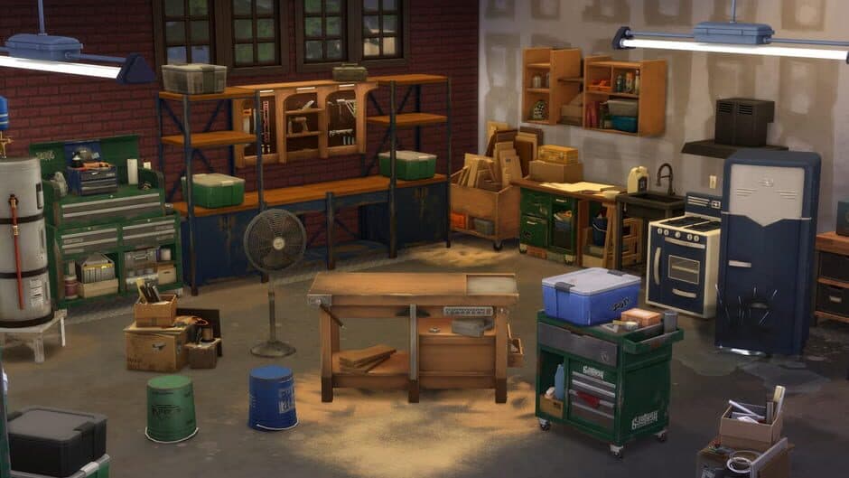 Скриншот 1 из The Sims 4: Restoration Workshop Kit