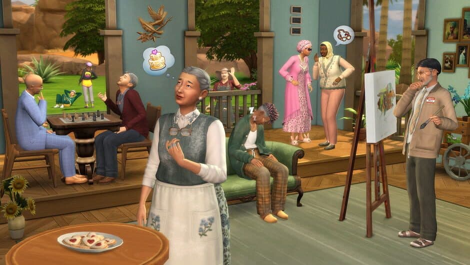 Скриншот 1 из The Sims 4: Golden Years Kit