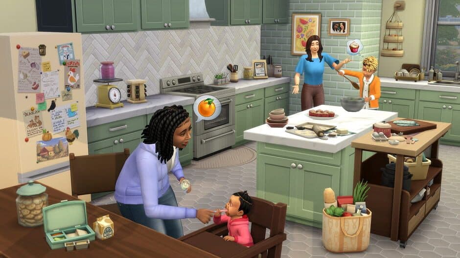 Скриншот 1 из The Sims 4: Kitchen Clutter Kit