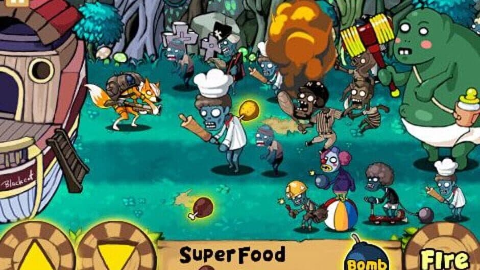 Скриншот 1 из Nine Heroes: Zombie Invasion