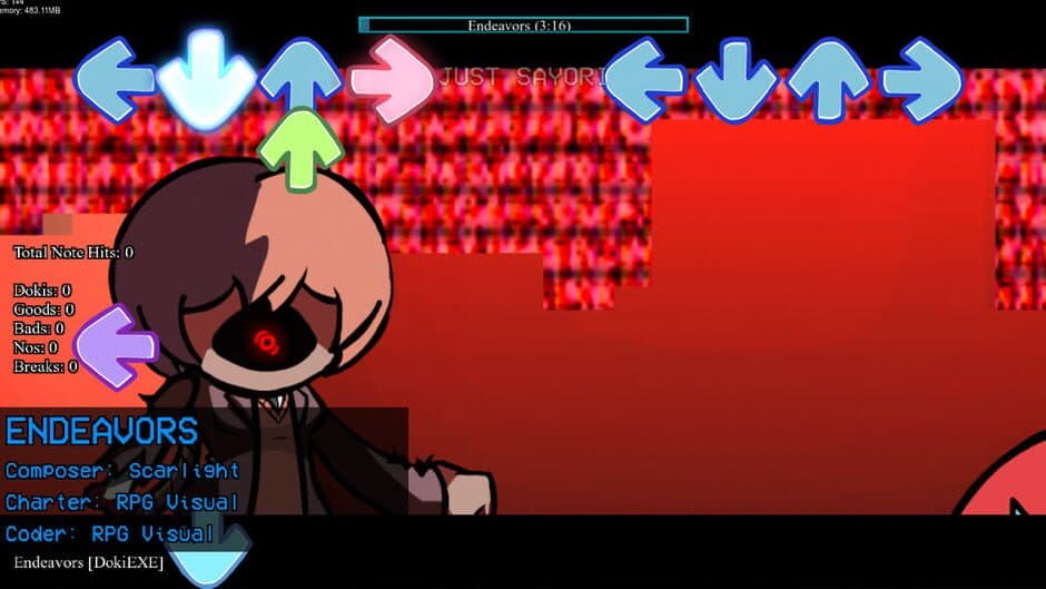 Скриншот 2 из Friday Night Funkin': Just Sayori