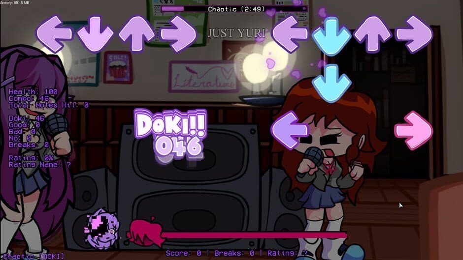 Скриншот 2 из Friday Night Funkin': Just Yuri