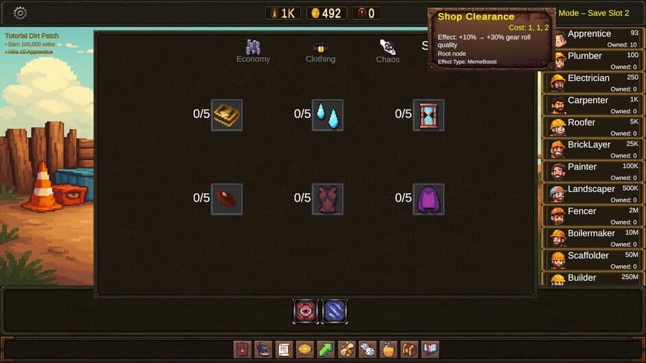 Скриншот 2 из Tradie Tapper