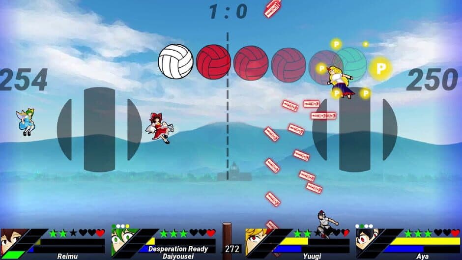 Скриншот 11 из Touhou Volleyball Danmaku