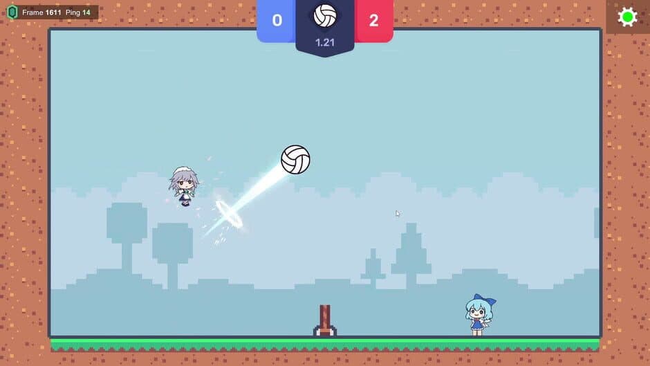 Скриншот 1 из Touhou Volleyball