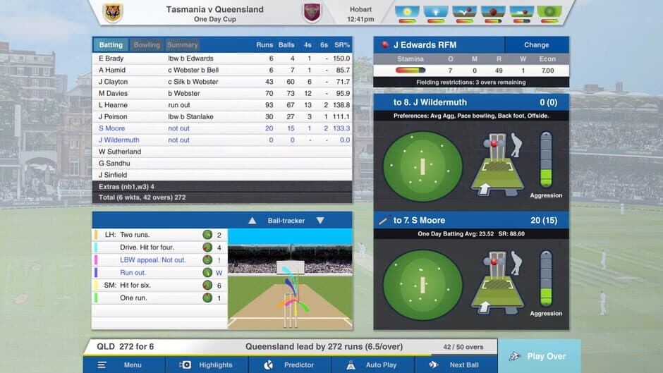 Скриншот 3 из Cricket Captain 2025