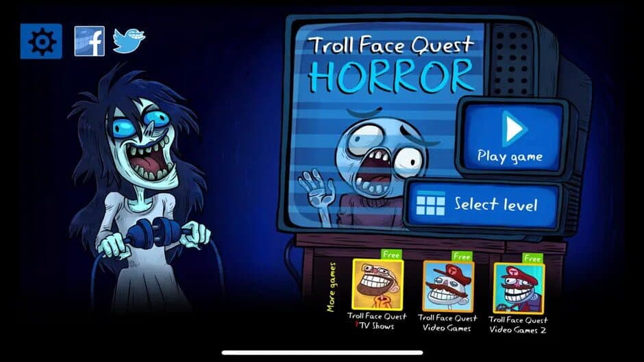 Скриншот 1 из Troll Face Quest Horror