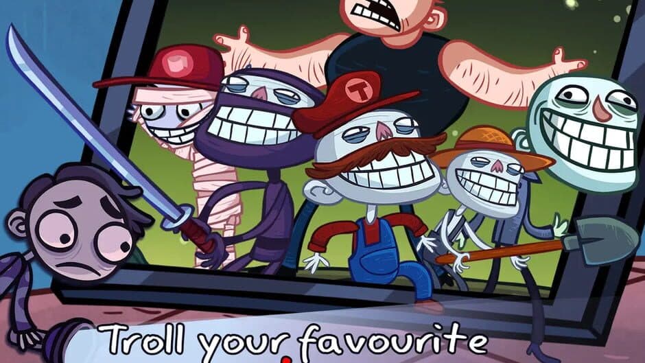 Скриншот 6 из Trollface Quest: Video Games