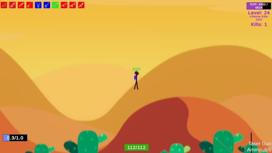 Скриншот 3 из Stick Figure Combat: Jetpack Large