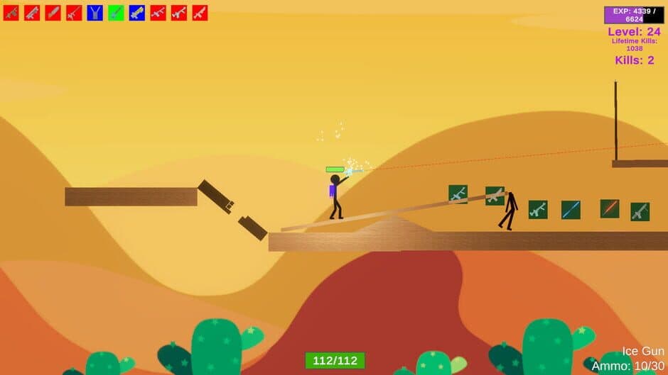 Скриншот 4 из Stick Figure Combat: Jetpack Large