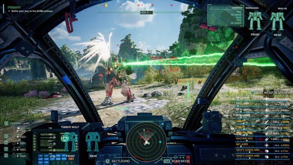 Скриншот 7 из MechWarrior 5: Clans