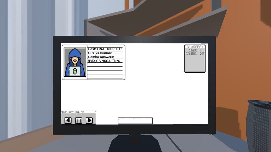 Скриншот 3 из Keyboard Warrior Simulator