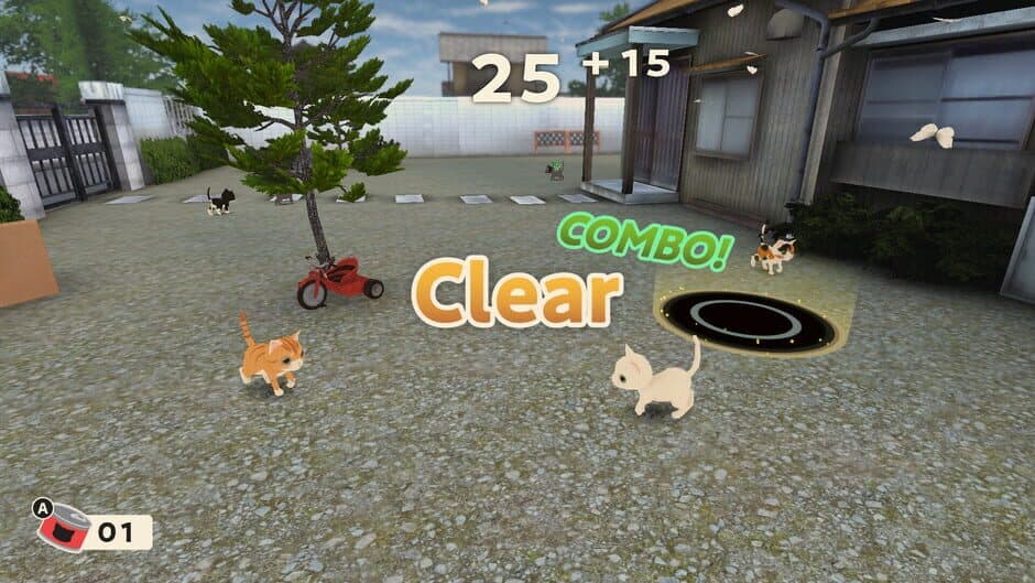 Скриншот 2 из Nekomin Kittens Invasion