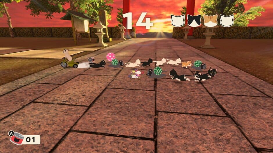 Скриншот 5 из Nekomin Kittens Invasion