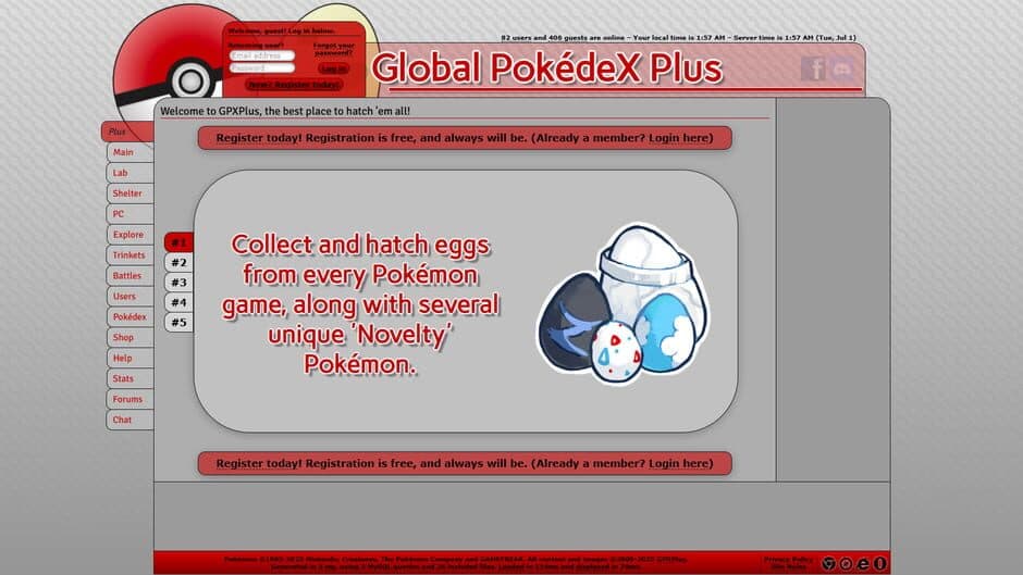 Скриншот 1 из Global Pokédex Plus