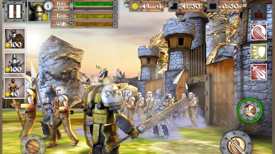 Скриншот 1 из Heroes and Castles