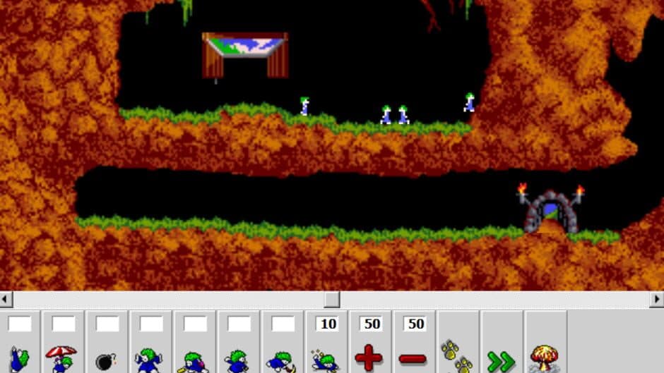 Скриншот 1 из DHTML Lemmings