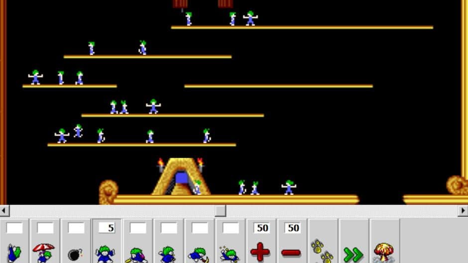 Скриншот 2 из DHTML Lemmings