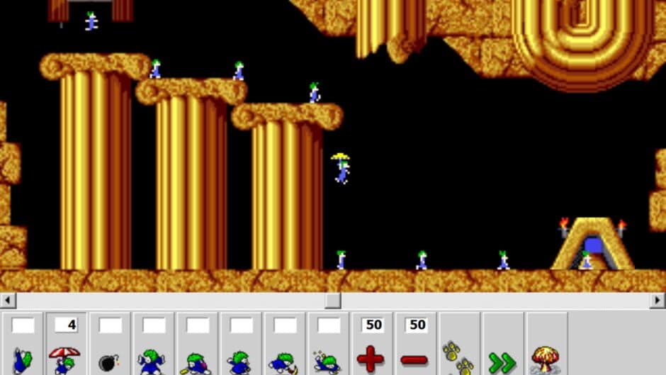Скриншот 3 из DHTML Lemmings
