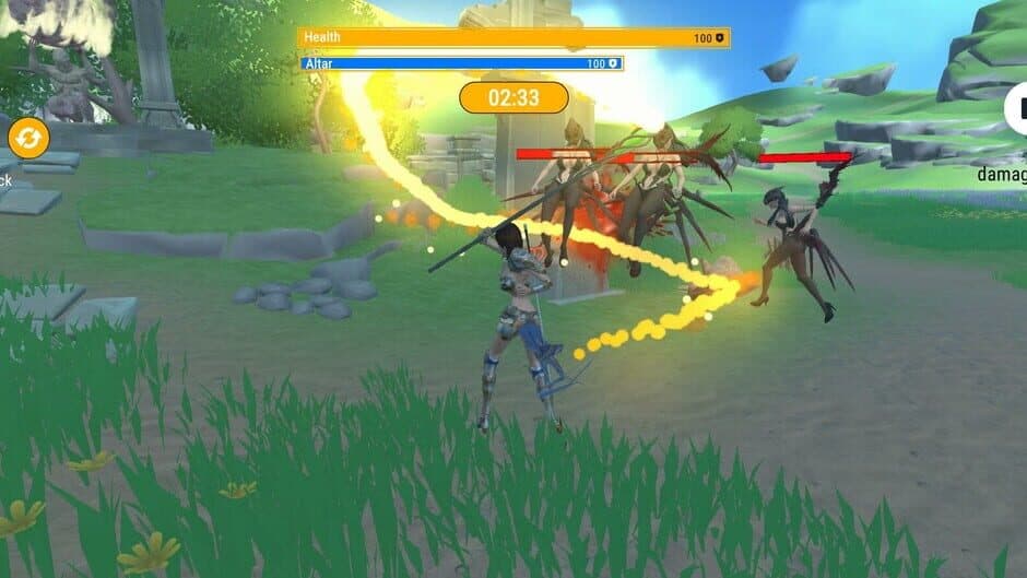Скриншот 6 из Waifu Wave Defenders