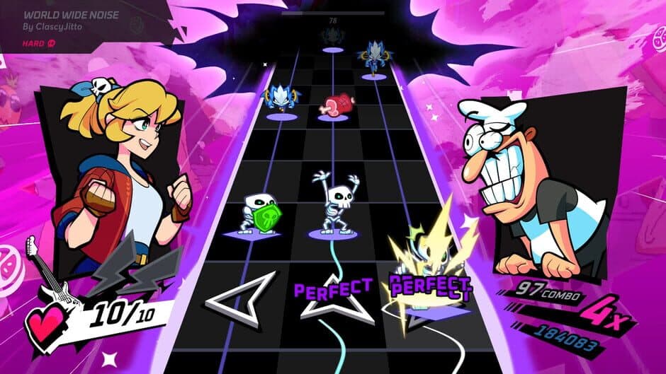 Скриншот 6 из Rift of the NecroDancer: Pizza Tower - "World Wide Noise"
