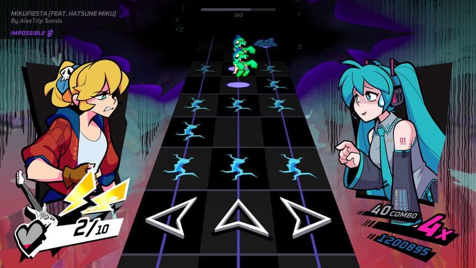 Скриншот 3 из Rift of the NecroDancer: Hatsune Miku - "MikuFiesta"