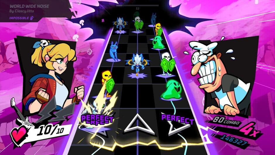 Скриншот 4 из Rift of the NecroDancer: Pizza Tower - "World Wide Noise"