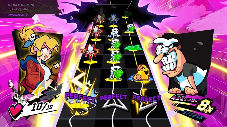 Скриншот 5 из Rift of the NecroDancer: Pizza Tower - "World Wide Noise"