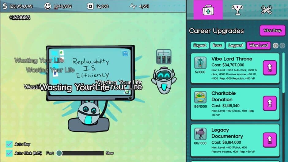 Скриншот 4 из Vibe Clicker