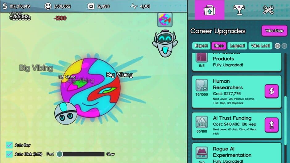 Скриншот 5 из Vibe Clicker