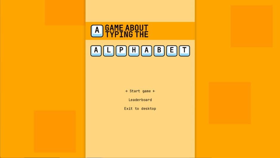 Скриншот 5 из A Game About Typing The Alphabet