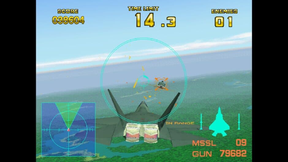 Скриншот 5 из Arcade Archives: Air Combat 22