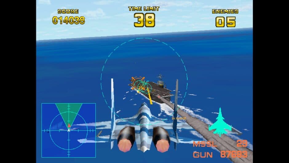 Скриншот 6 из Arcade Archives: Air Combat 22