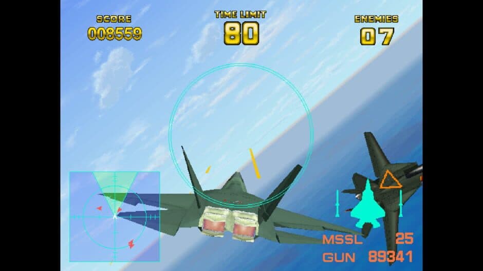 Скриншот 1 из Arcade Archives: Air Combat 22