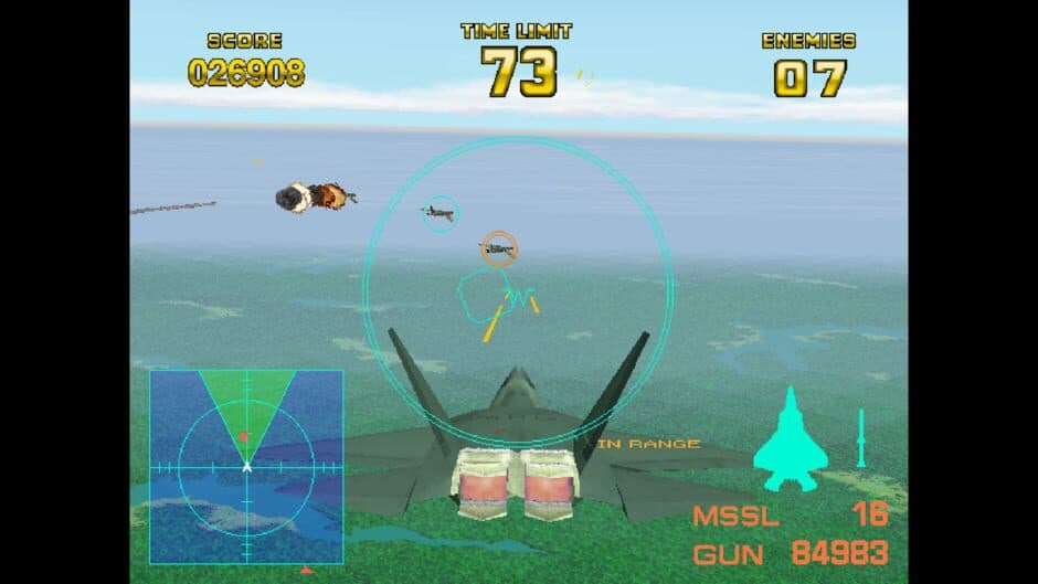 Скриншот 2 из Arcade Archives 2: Air Combat 22