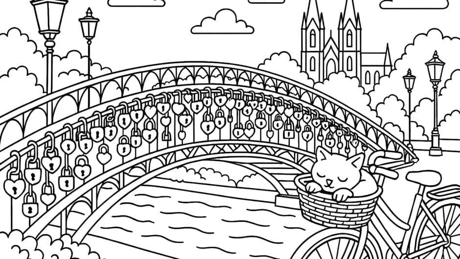 Скриншот 1 из 100 Cats Lost in Poland Find & Color