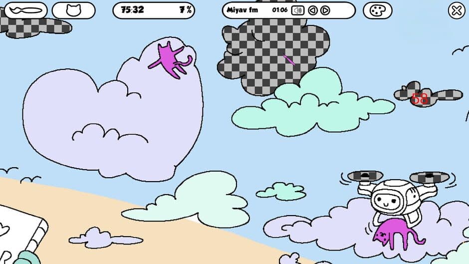Скриншот 4 из 100 Cats Lost in Poland Find & Color