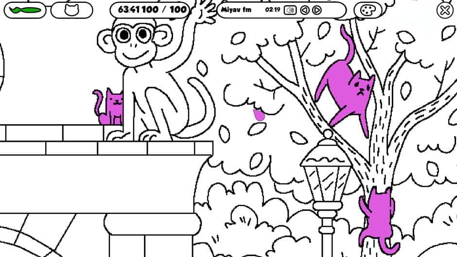Скриншот 3 из 100 Cats Lost in Canada Find & Color