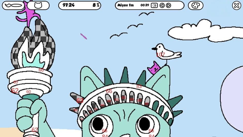 Скриншот 2 из 100 Cats Lost in Usa Find & Color
