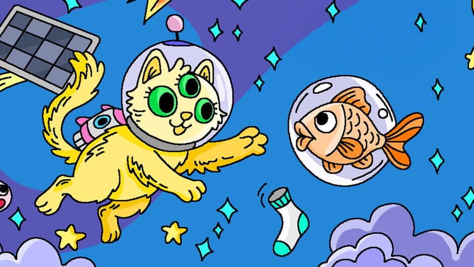 Скриншот 4 из 100 Cats Lost in Space Find & Color