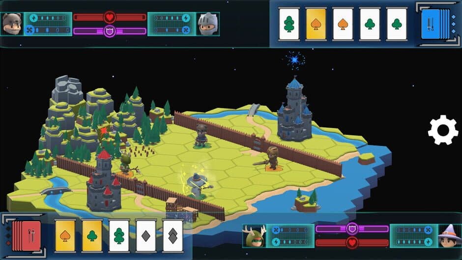 Скриншот 7 из Fatebound Cards: Sundering Cities