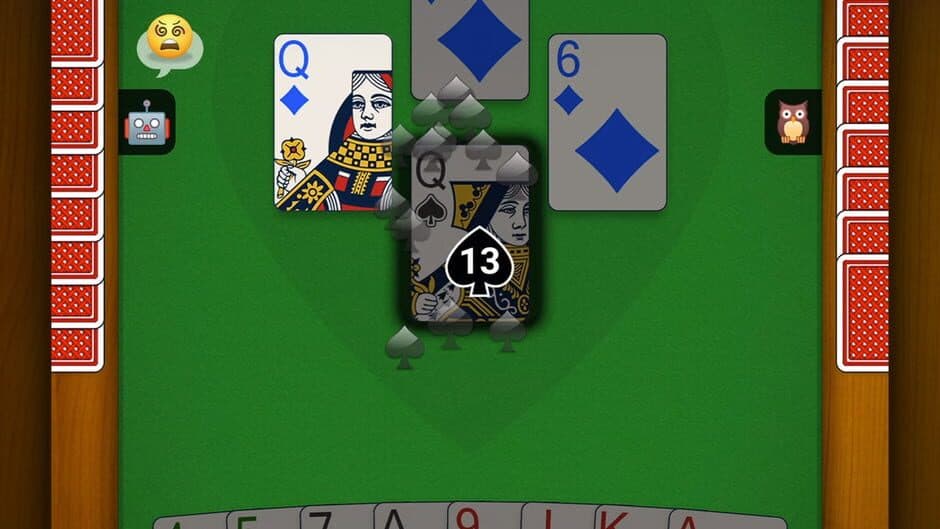 Скриншот 2 из Hearts: Card Game