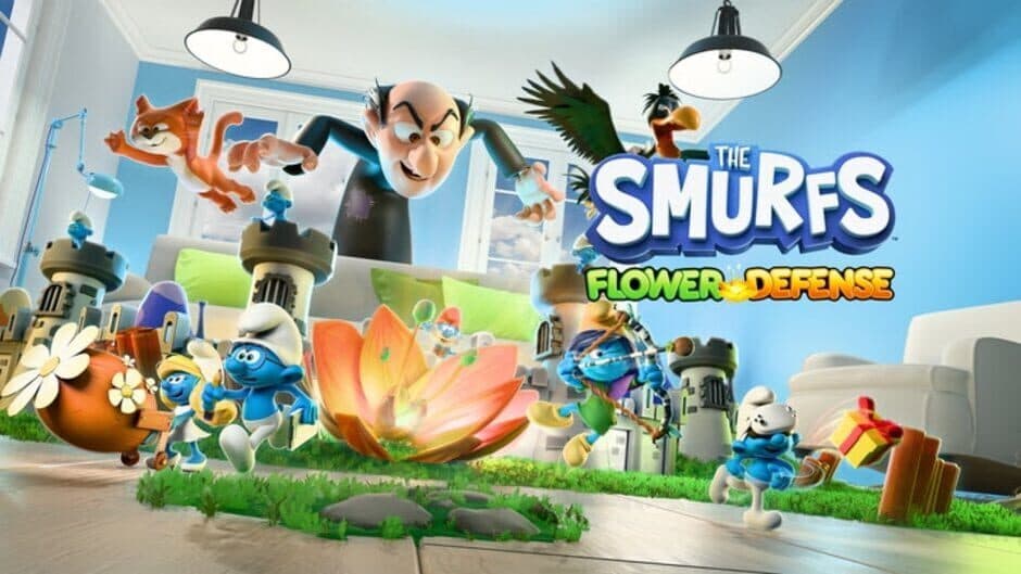 Скриншот 1 из The Smurfs: Flower Defense
