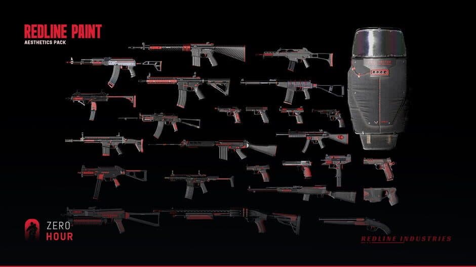 Скриншот 6 из Zero Hour: Aesthetics Pack "Redline"